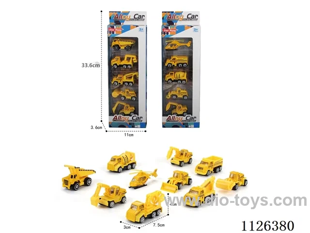 Alloy sliding engineering car