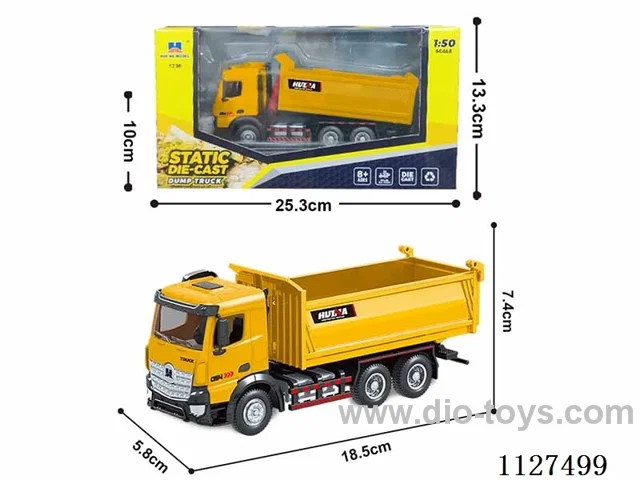 1:50 gold mine truck model