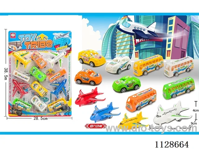 2 models of boomerang car + aircraft