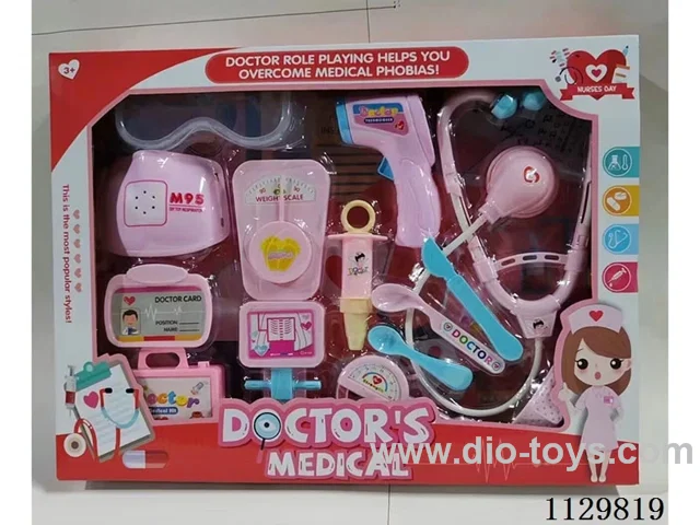 Medical kits with light included battery