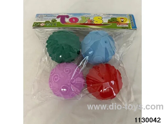 Vinyl toy with BB whistle