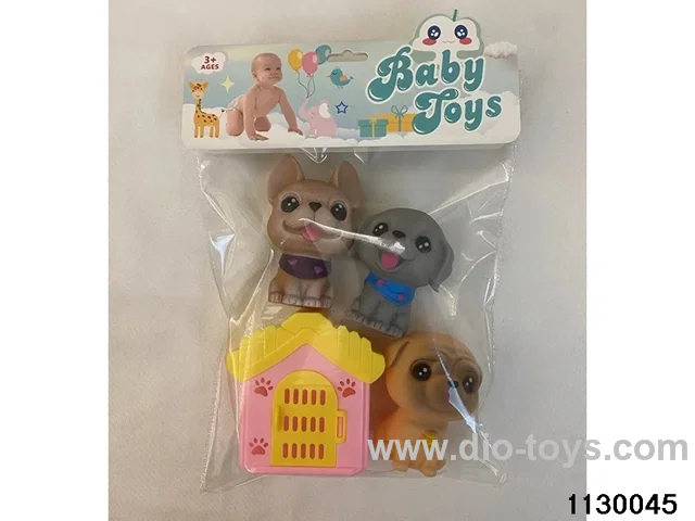 Vinyl toy set