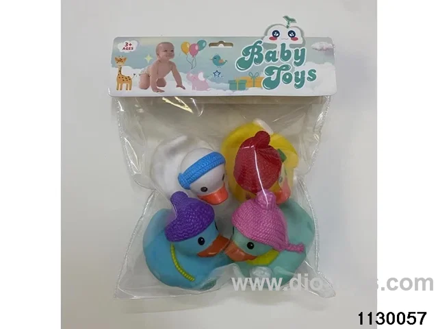 Vinyl toy with BB whistle