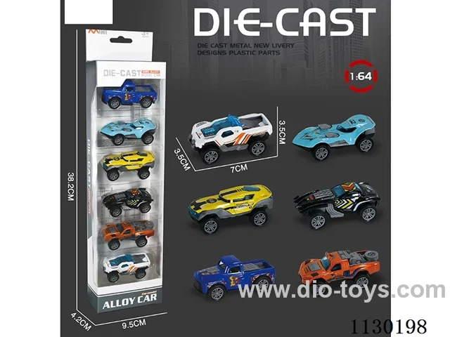 Alloy Car 6pcs