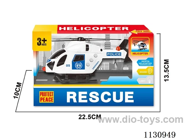 inertia helicopter with light included 3*AG13