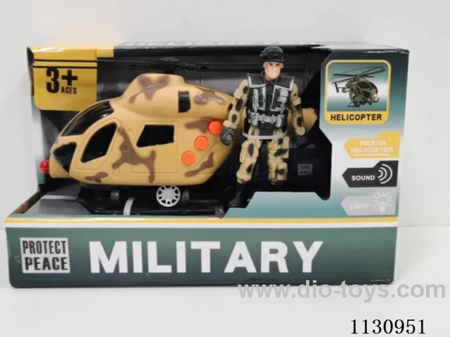 inertia helicopter with light included 3*AG13