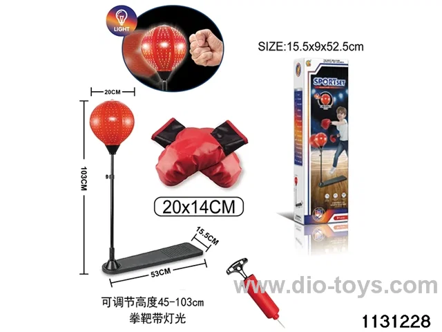 Lighted Pedal Boxing Set