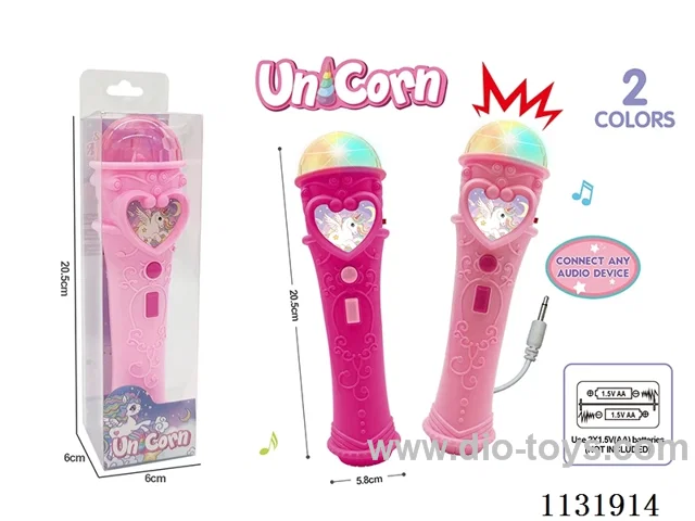 microphones with light/songs