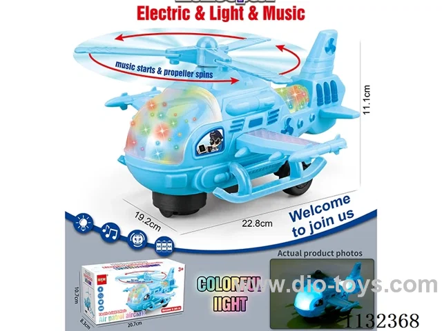 Small B/O sound and light Helicopter