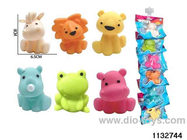 Vinyl Animal 6pcs