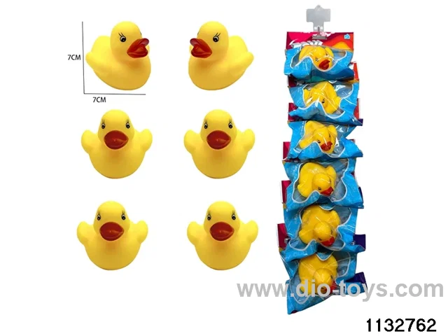 Vinyl Duck 6pcs