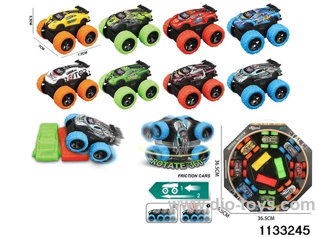 Dual inertia off-road alloy car
