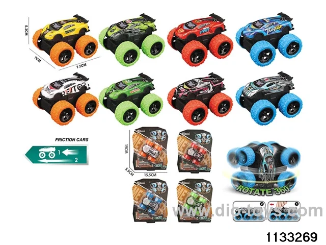 Dual inertia off-road alloy car