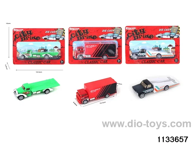 Alloy Travel Caravan Set