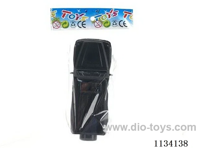 13CM black pull back bike