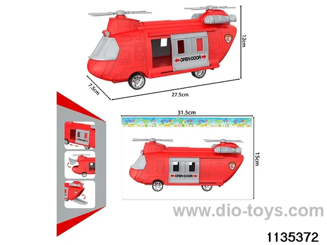 Stowage firefighting inertial transport aircraft
