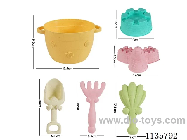 6PCS beach toys