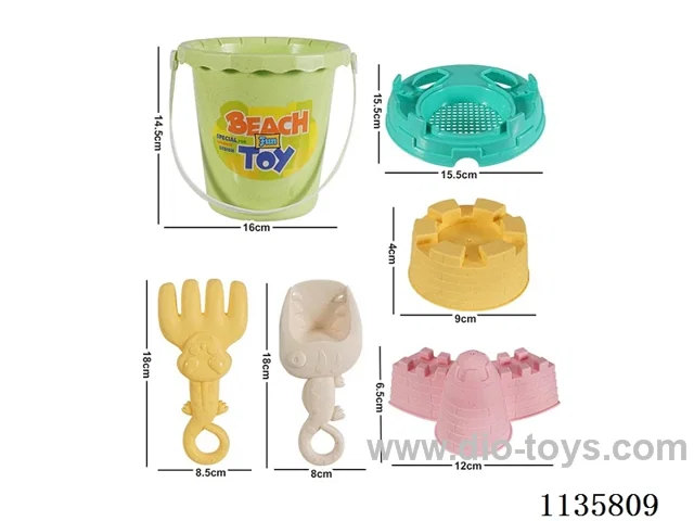 6PCS beach toys