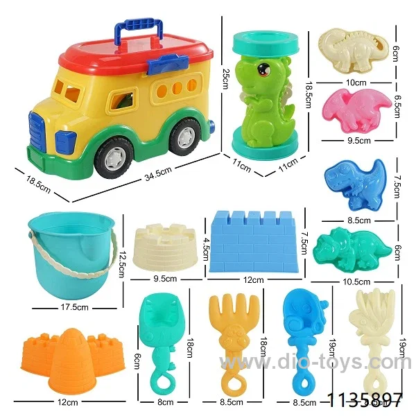 14PCS beach toys