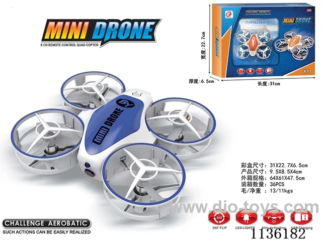2.4G Quadcopter with Air Pressure Height Setting