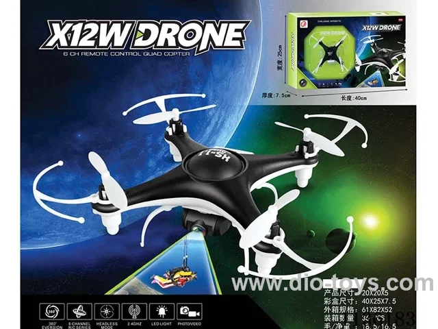 2.4G Quadcopter with WIFI HD Camera