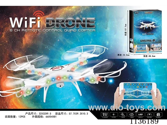 2.4G Quadcopter with WIFI HD Camera