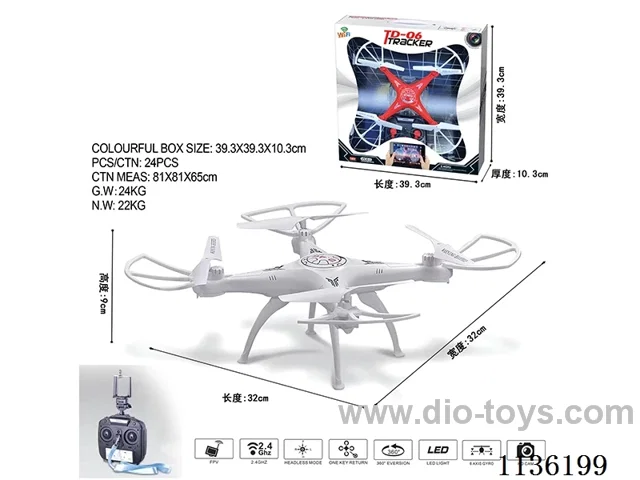 2.4G quadcopter Fixed height with WIFI HD camera