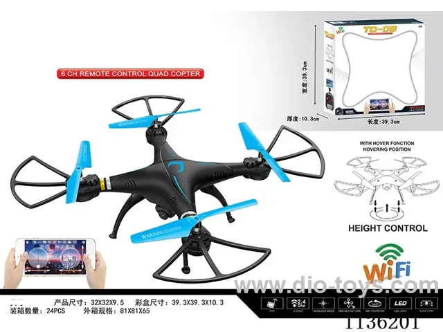 2.4G Quadcopter Fixed Height with WIFI HD Camera