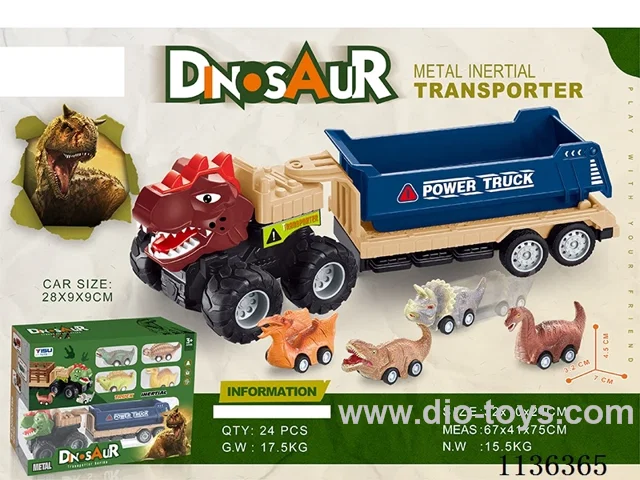 Dual Inertia Alloy Dinosaur Set