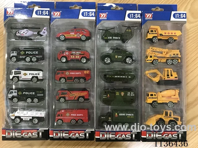 Alloy Cars (5PCS) taxiing