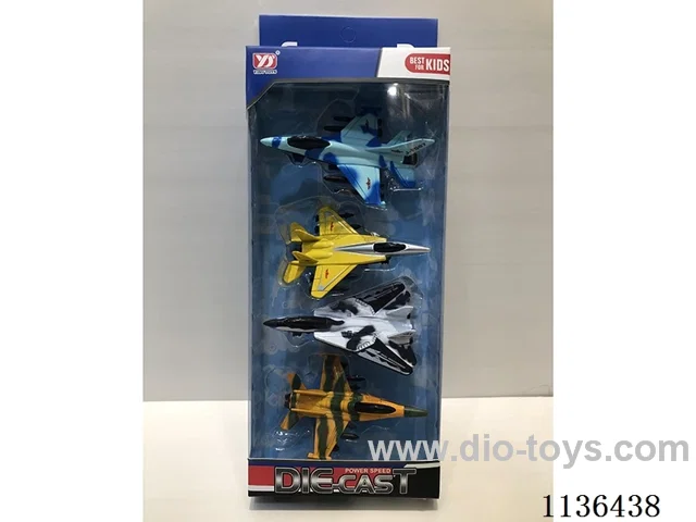 Alloy Planes (4PCS)