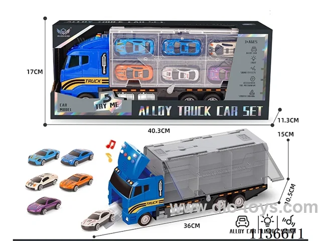 City short head cargo car + 5 sunroof sports car series alloy car