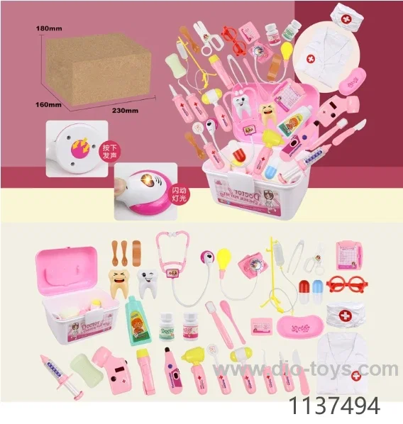 35PCS Doctor Toy Dress Up Set in Box