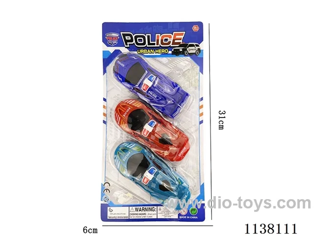 pull back Police Car