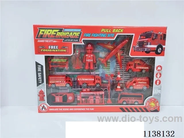 Firefighting kits （pull back*4 + sliding*3）