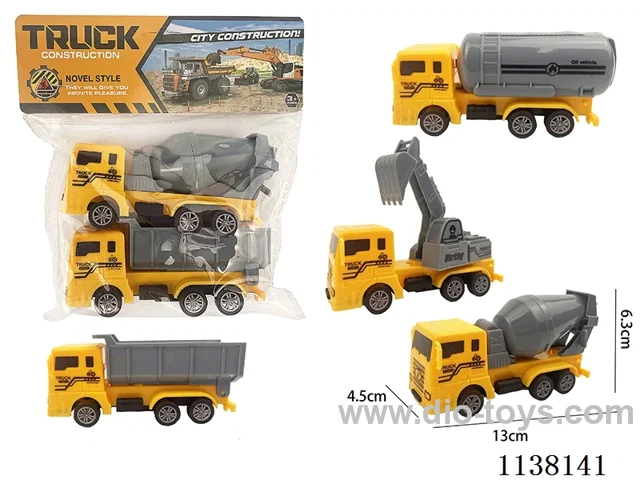 pull back Engineering Vehicle