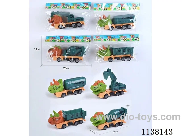pull back Dinosaur Car