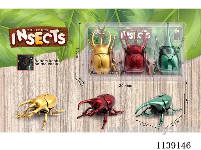 3PCS wind-up toy/beetle