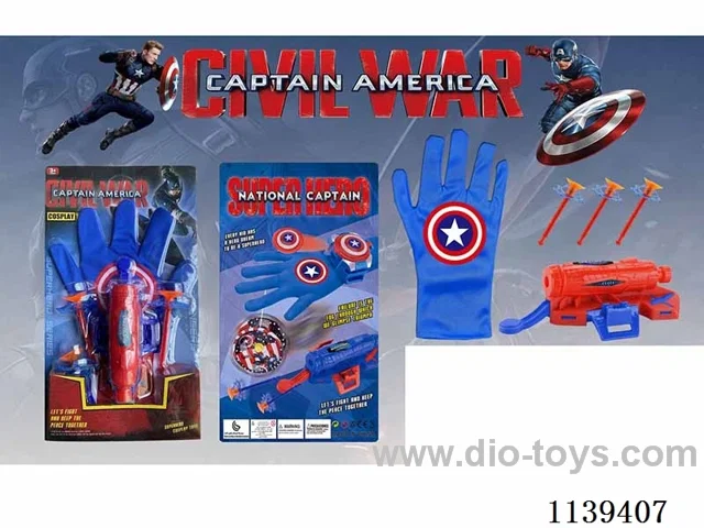 Team America Gloves with Large Launcher