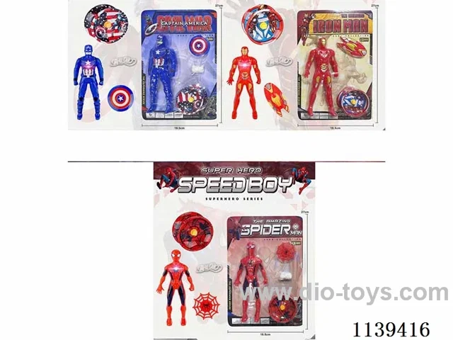 Avenger Character + Alloy YOYO Ball with Lights