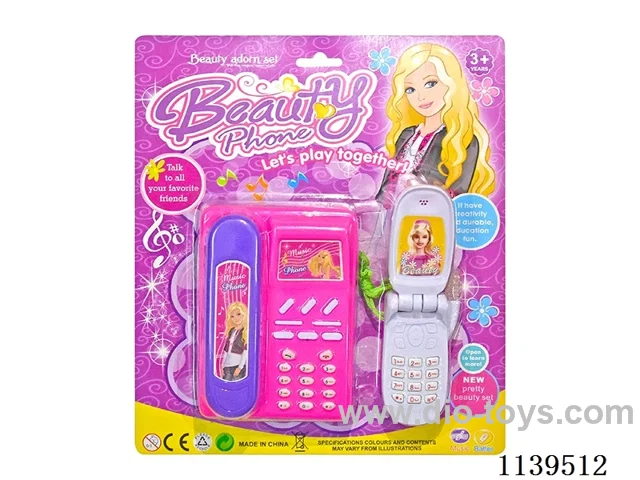 Telephone with sound and light