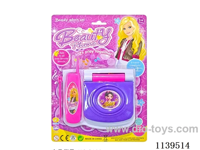 Telephone with sound and light