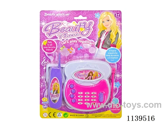 Telephone with sound and light