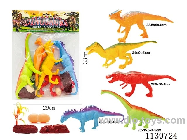 BB Whistle Dinosaur Scene(10PCS)