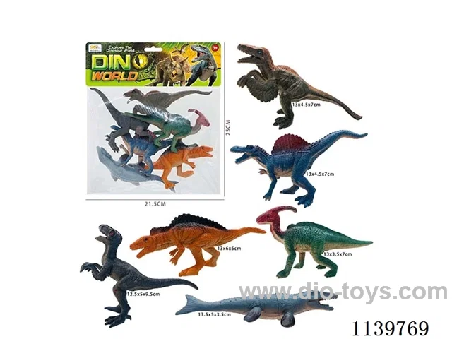 Simulation Dinosaur(6PCS)