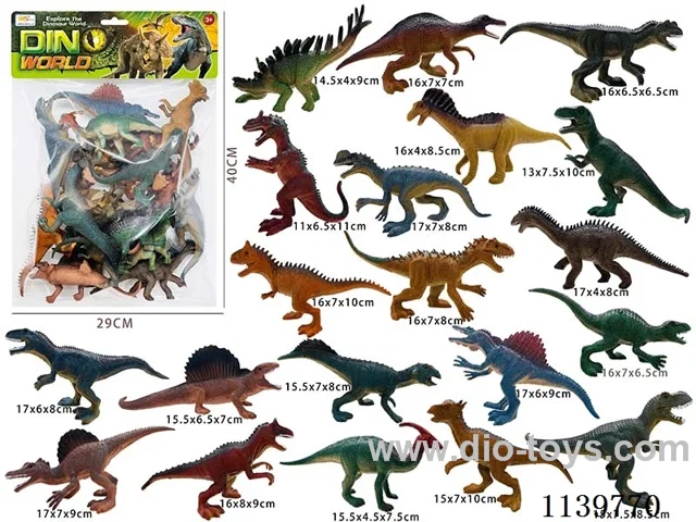 Hand-painted Dinosaurs(20PCS)