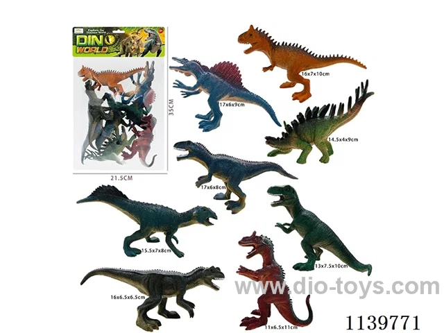 Hand-painted Dinosaur(8PCS)