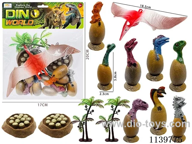 Half Hatched Dinosaur Eggs Set(21PCS)