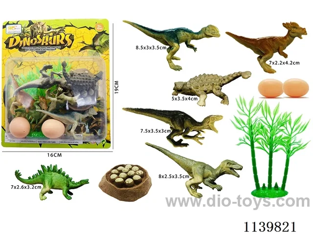 6 Dinosaurs Set (10PCS)