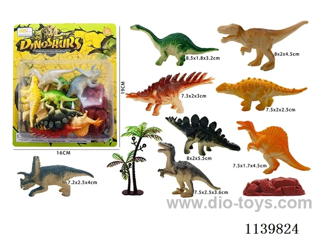 8 Dinosaurs Set (10PCS)